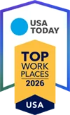 USA Today - Top Work Places 2026